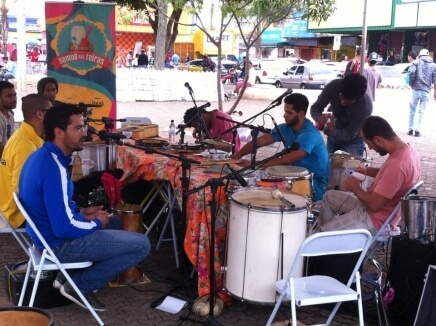 SAMBA PERCORRE O DF E CHEGA A FEIRA CENTRAL DE CEILÂNDIA