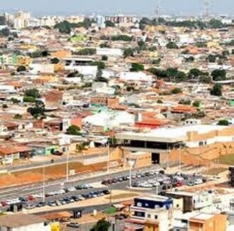 Batalhão de polícia no setor de indústrias de Ceilândia