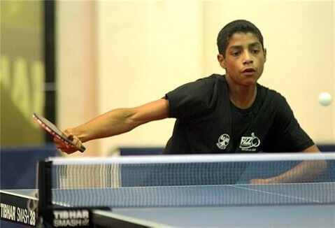 Garoto de Ceilândia surpreende em campeonato de tênis de mesa